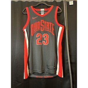 Nike Dri Fit Lebron James Ohio State University Men’s Medium Elite Jersey
